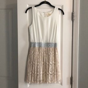 White dress-urban outfitters